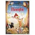 thumbnail image 2 of Boy's Bambi Movie Cover Title Poster  Graphic Tee White Small, 2 of 4