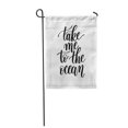 thumbnail image 1 of JSDART Seaside Take Me to The Ocean Raster Text Phrase Love Expression Writing Adjustable Garden Flag Decorative Flag House Banner 28x40 inch, 1 of 1