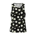 thumbnail image 5 of Sigee Daisies Flowers for Men's Workout Tank Top, Athletic Gym Sleeveless Shirt - Quick Dry, Lightweight, Breathable Small, 5 of 9