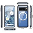 thumbnail image 2 of GANGXUN Étui Magnétique pour Google Pixel 8 Pro – Étui de Protection Intégrale avec Protection d'Écran Intégrée, Résistant aux Chutes, 2 of 4