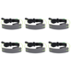 thumbnail image 1 of Pantalones Reflectantes Bandas Alta Visibilidad Con Tirantes para Ciclismo () Verde, 1 of 4