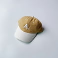 thumbnail image 2 of QASIEATN Popular Baseball Caps for Women Baseball Hat Four Seasons Letter Embroidered Sun Hat Trendy Color Matching Cap Fall Fashion Accessories, 2 of 2