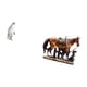 thumbnail image 5 of Escultura De Caballo De Pingüino, Figura Coleccionable, Artesanía, Adorno Decorativo, Estatua De Animal De Resina, Decoración De Escritorio, Colección Para Inauguración De La Casa, Mesa,, 5 of 8