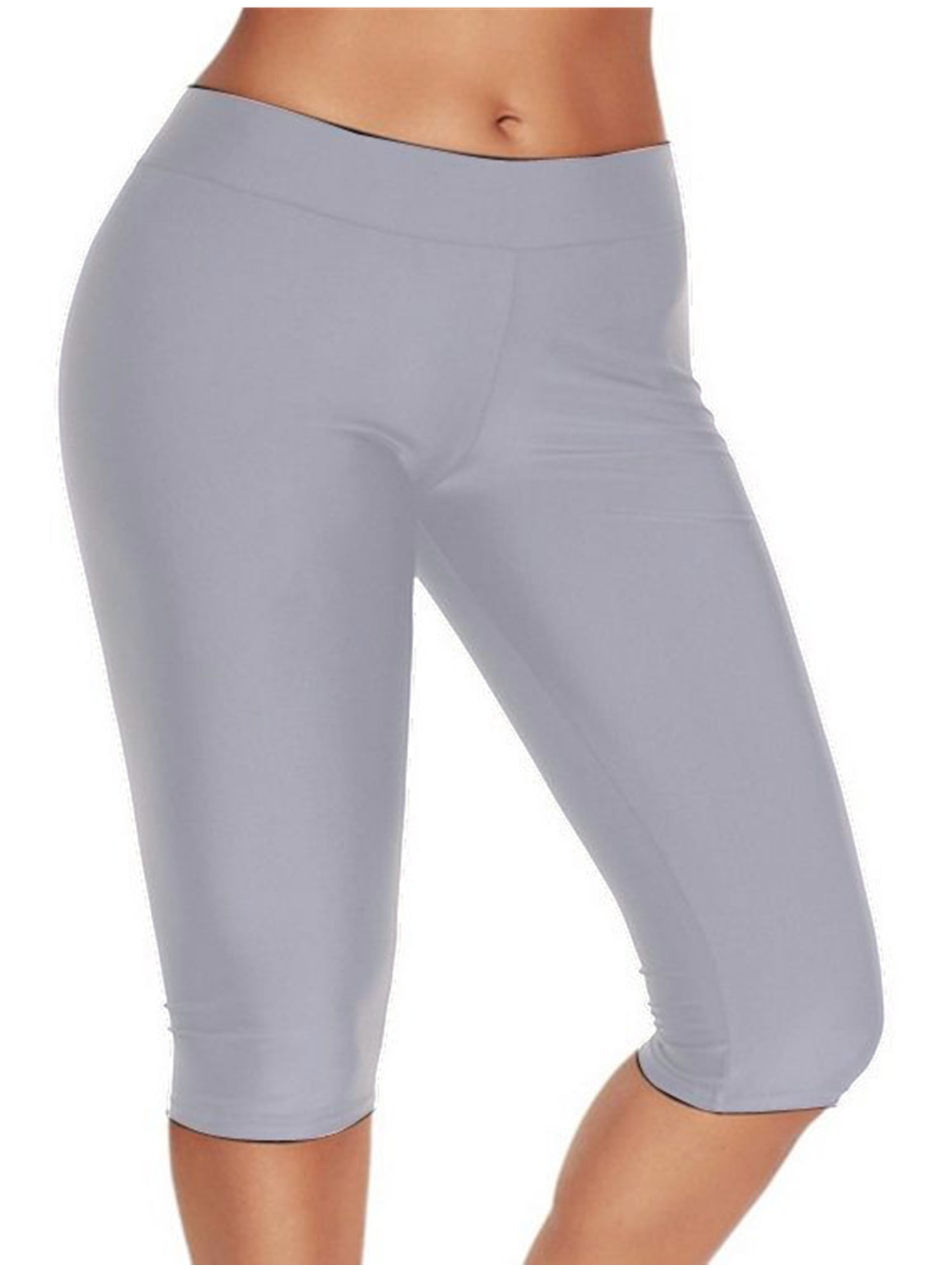 LADIES CYCLING COTTON STRETCHY LYCRA SHORT ACTIVE CASUAL SPORTS WOMEN'S LEGGINGS 