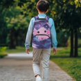thumbnail image 3 of HUIACONG Backpack for Girls Boys for Students Ages 6-18 Galaxy Axolotl Print Large Capacity Ergonomic Padded Adjustable Straps Water Resistant for Elementary Middle High School Back to School, 3 of 7