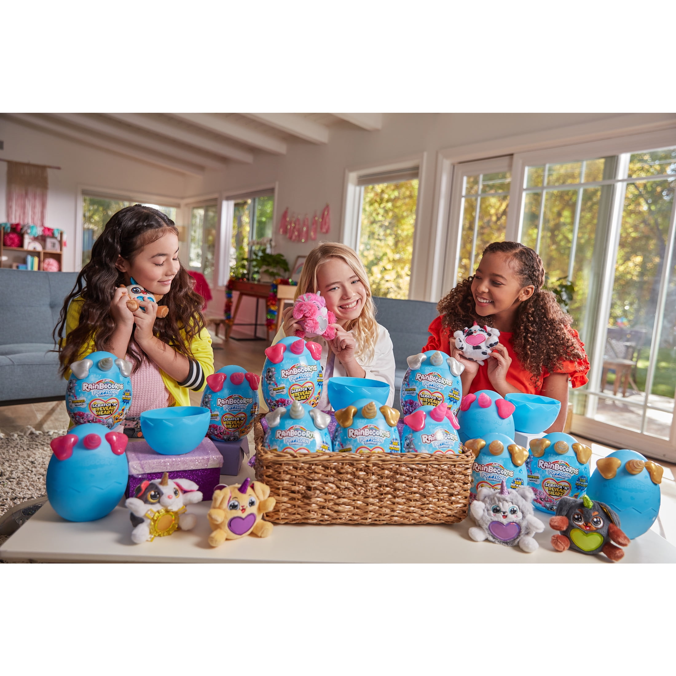 Chiots unicornes surprise au coeur d'étincelle série 3 Rainbocorns par ZURU