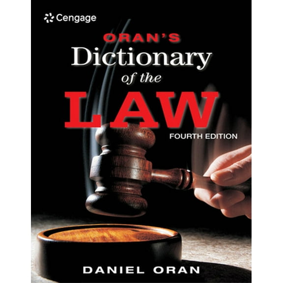 Pre-Owned Oran's Dictionary of the Law (Paperback) 1111319154 9781111319151