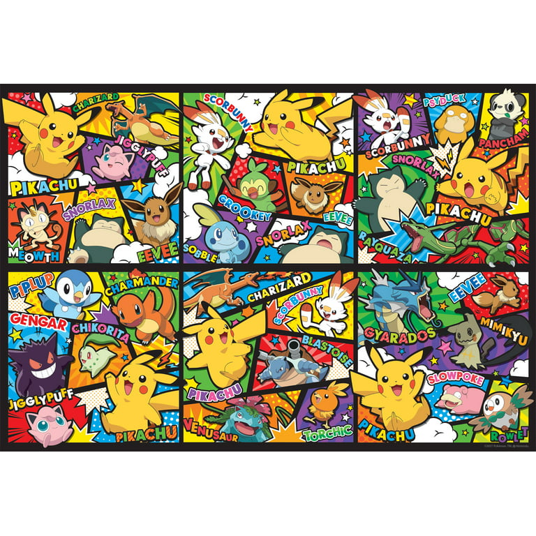 Puzzle 2000 piezas  Pokémon Eevee Evolutions Buffalo Games