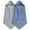 Grey and Dark Blue, variant on Hooded Baby Towels for Newborn 2 Pack 100% Muslin Organic Cotton Baby Bath Towel with Hood for Babies, Infant, Toddler and Kids, 32x32Inch, Soft and Absorbent Newborn Essential,Grey&Dark Green