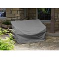 thumbnail image 4 of KoverRoos Weathermax 84202 4-Feet Bench/Glider Cover, 51-Inch Width by 26-Inch Diameter by 35-Inch Height, Charcoal, 4 of 4