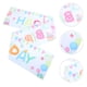 thumbnail image 2 of KAKOWELY 2 pancartas de feliz cumpleaños, decoraciones coloridas para fiestas de niños, niñas y niños, fondo de pancarta de feliz cumpleaños, adecuado para interiores y exteriores., 2 of 4