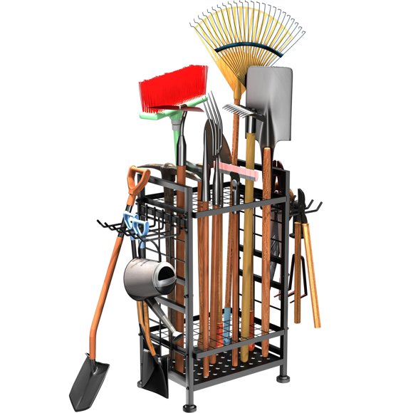 Organizador de herramientas de jardín GIOTORENT 43 x 33 x 77 cm de alta resistencia
