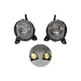 thumbnail image 4 of Front Bumper Halogen Fog Lamp Bezel Kit Wiring Harness Cover for Toyota Corolla 2004-2006 European V, 4 of 5