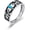 Lotus, variant on Nature-Inspired Mountain Ring 925 Sterling Silver Band Inlaid Crushed Turquoise Jewelry for Outdoor Lovers Nature Theme Promise Ring Size 6-9