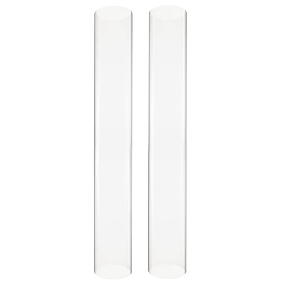 Portavelas de cristal para huracanes con pantalla tubular CYS EXCEL (24 cm de alto x 10 cm de profundidad)