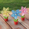 thumbnail image 4 of CIYISON 3Pcs Colorful Toy Flowerpots Small Windmills Decorative Ornament Desktops Decors Pinwheels Kindergarten Photo Props Gift, 4 of 9