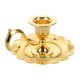 thumbnail image 1 of Bandeja de metal para velas: candelabros de Shabat con diseño floral, candelabro rústico, centro de mesa para decoración de bodas y festividades., 1 of 5