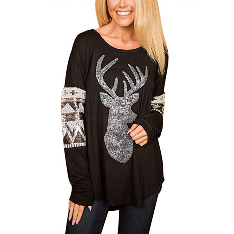 Deer Tops Blouses - Walmart 
