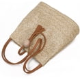 thumbnail image 4 of YOUI-GIFTS Straw Handbags Women's Summer Beach Straw Bucket Tote Bag Straw Woven Handbag Tassel Shoulder Bag Purse, 4 of 4