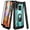Ice Blue, variant on For Samsung Galaxy A51 5G [NOT FIT 4G] Case, with Tempered Glass Screen Protector (Full Coverage), Metal Built-in Ring Stand, Full-Body Protective Shockproof Military Bumper Phone Cover (Red/Gold)