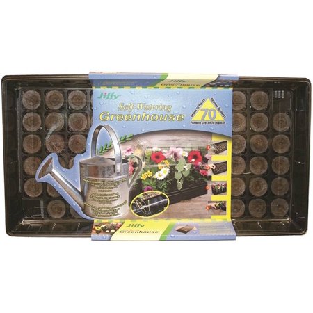 Jiffy T70H Self-Watering Greenhouse Seed Starting Kit