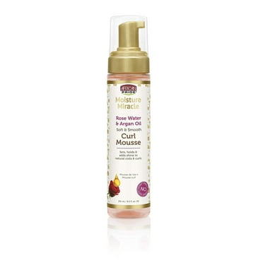 African Pride - Rose Water Argan Oil Curl Mousse