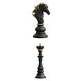 thumbnail image 1 of 2 piezas de resina moderna arte piezas de ajedrez escultura ornamento estatuilla artesanía, 1 of 7