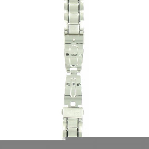 Seiko Watchband 20mm Stainless with Black Accents  32E9VG   part#AU04841N