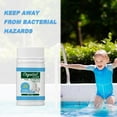 thumbnail image 3 of EASTIN Chlorine Tablets For Small Pool  Effervescent Tablet For Spa Hot Tub  Chlorine Tabs For Above Ground Pools, 3 of 9