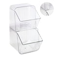 thumbnail image 3 of Stackable Food Storage Bins for Coffee, Tea, Cosmetics & More Efficient Snack & Supply Organizer, 3 of 8