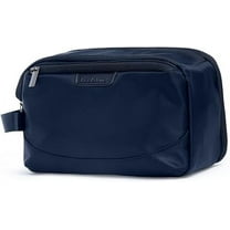 Brookstone Travel Storage Bag - Expendable Makeup Organizer and Toiletry Bag for Men and Women