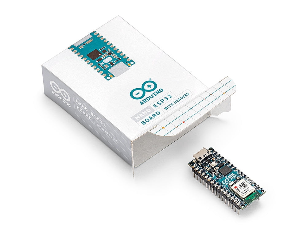 Arduino ABX00083 Nano ESP32 w/ headers ESP32-S3,USB-C, Wi-Fi,Bluetooth,HID Support, MicroPython Compatible