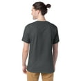 thumbnail image 3 of Hanes Men T-Shirt 6Pack Short Sleeve Tee Crewneck Midweight Essentials Authentic, 3 of 6