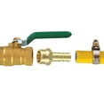 thumbnail image 4 of Brass Barb Hose Fitting Connector Adapters 8mm Barb x 1/4 PT Male Pipe 5pcs, 4 of 4