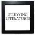 thumbnail image 1 of Short Phrase Studying Literatures Black Square Frame Picture Wall Tabletop, 1 of 3