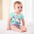 thumbnail image 5 of Hello Kitty Baby Bodysuit Boy Girl Clothes Soft Newborn Infant Outfit Short Sleeve Romper, 5 of 8