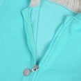 thumbnail image 3 of MYGBCPJS Infant Baby Rabbit Hooded Romper Toddler Long Sleeve Bunny Ear Jumpsuit with Zipper, Size Newborn - 24M, 3 of 4