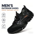thumbnail image 3 of CHICVOMEY Comfortable Sneakers for Men Lightweight Breathable Slip-On Hiking Shoes Non-slip Wear Resistant Outdoor Sneakers Ideal for Summer Beach and Camping, 3 of 8