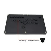 Zeiwohndc Arcade Joystick Fight Stick Mechanical Button Game Controller Fit for PC