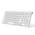 thumbnail image 1 of Teclado Bluetooth iClever BK10 recargable con teclado numérico, 1 of 7