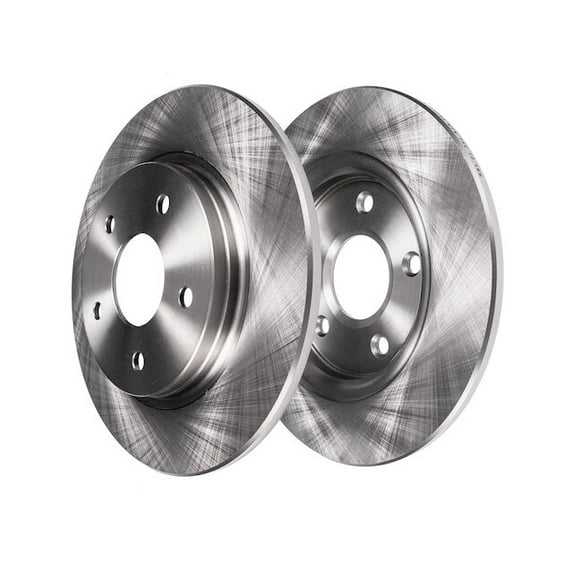 Rear Brake Rotor Set - Compatible with 1999 - 2004 Subaru Legacy 2000 2001 2002 2003