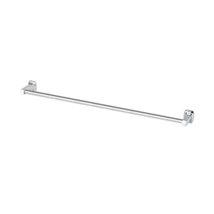 Mainstays Square Style Wall Mount Towel Bar, Chrome, 24 In