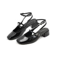 thumbnail image 1 of Zapatilla elegante Salamandra para Mujer Formal charol negro 23.5, 1 of 6