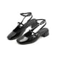 thumbnail image 1 of Zapatilla elegante Salamandra para Mujer Formal charol negro 23.5, 1 of 6
