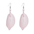 thumbnail image 2 of Jiaroswwei Tree Leaf Shape Alloy Hollow Bright Dangle Hook Earrings Fashion Jewelry for Wedding, 2 of 8
