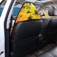 thumbnail image 5 of Uourmeti Car Seat Towel Cover, Compatible with Van Truck Seat, Car Towel Seat Cover for Sedans Trucks Waterproof, Tropical Sunset, 5 of 7