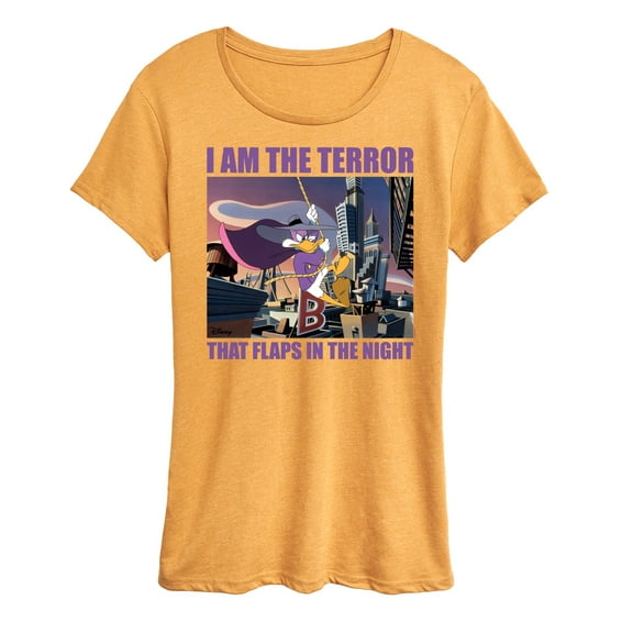 Disney - Darkwing Duck - I Am the Terror - Women's Short Sleeve Graphic T-Shirt