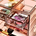 thumbnail image 5 of Sorbus Cosmetics and Jewelry Big Storage Case Display - Stylish Vanity, Bathroom Case (3 Large, 4 Small Drawers), 5 of 6