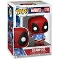 thumbnail image 2 of Pop Marvel Deadpool 3.75 Inch Action Figure - Holiday Deadpool #1283, 2 of 3