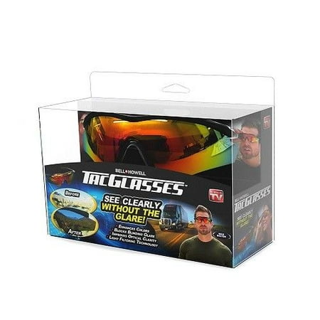 Bell + Howell Tac Glasses – As Seen on TV, Military Style Sunglasses, Reduces